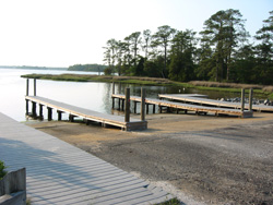 First Landing State Park's boat ramp