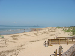 a view of the Chesapeake Bay Beach